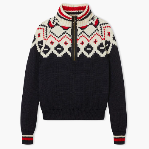 The Classic British Sporting Sweater – the 100% Merino wool sweater inspired by vintage fairisle outdoor wear
